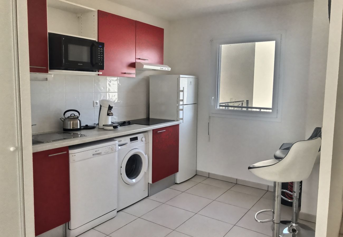 Maison à Sérignan - VILLA BIANCA - Pavillon climatisé à 500m de la plage avec jardin (ref 335783)