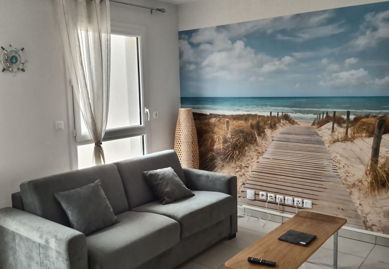 Maison à Sérignan - VILLA BIANCA - Agréable pavillon climatisé avec jardin à 500m de la plage de Valras (ref 335959)