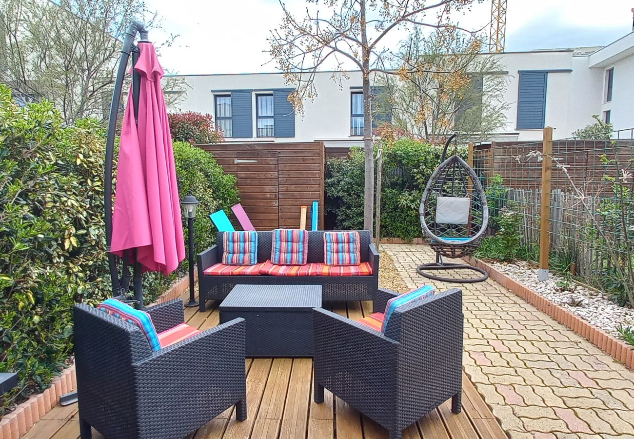 Maison à Sérignan - VILLA BIANCA - Agréable pavillon climatisé avec jardin à 500m de la plage de Valras (ref 335959)