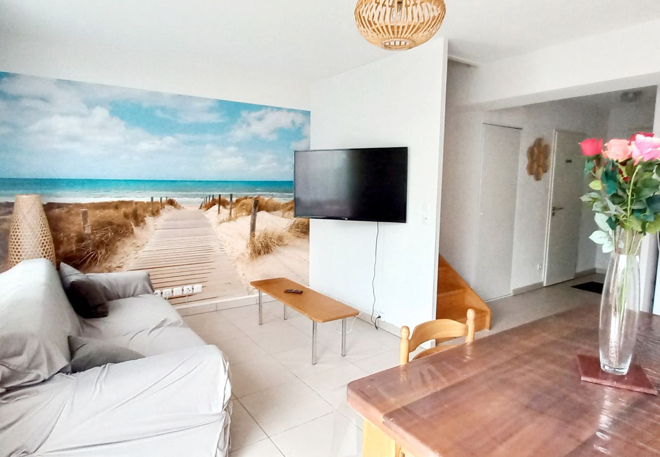 Maison à Sérignan - VILLA BIANCA - Agréable pavillon climatisé avec jardin à 500m de la plage de Valras (ref 335959)