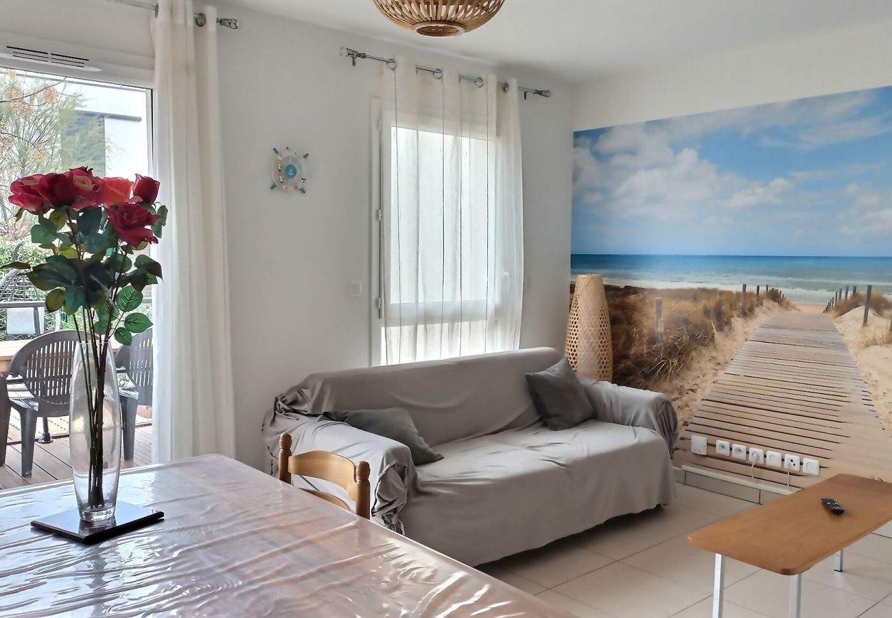 Maison à Sérignan - VILLA BIANCA - Agréable pavillon climatisé avec jardin à 500m de la plage de Valras (ref 335959)