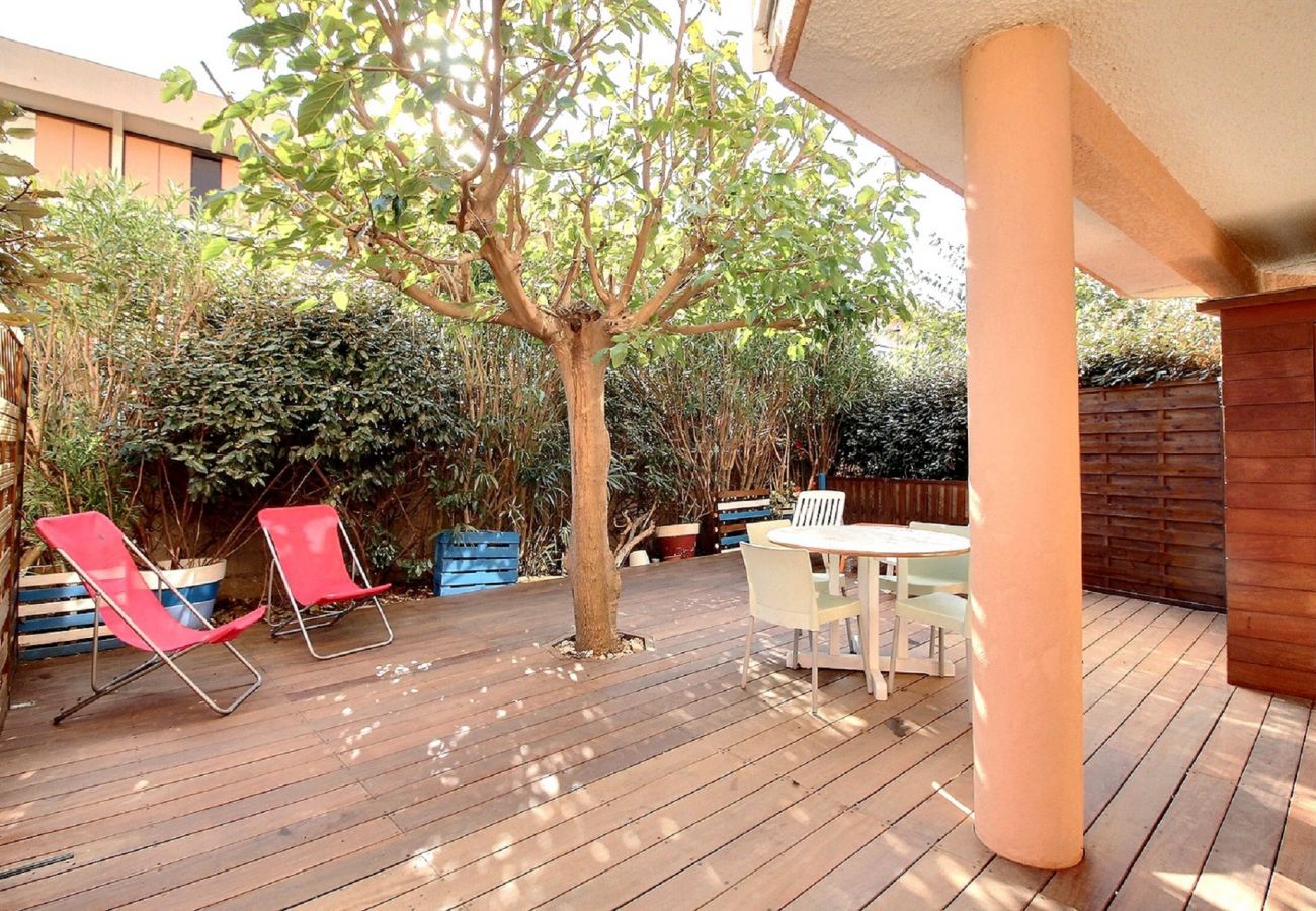 Appartement à Valras-Plage - Appartement confortable dans une résidence à 50m de la plage (ref 336032)