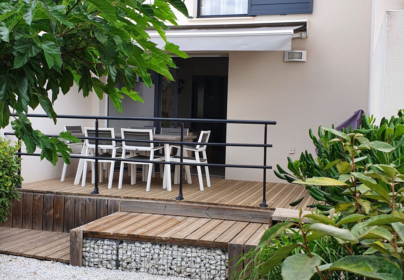Maison à Sérignan - VILLA BIANCA  - A 500m de la plage, pavillon confortable 6 personnes dans résidence sécurisée (ref 336039)