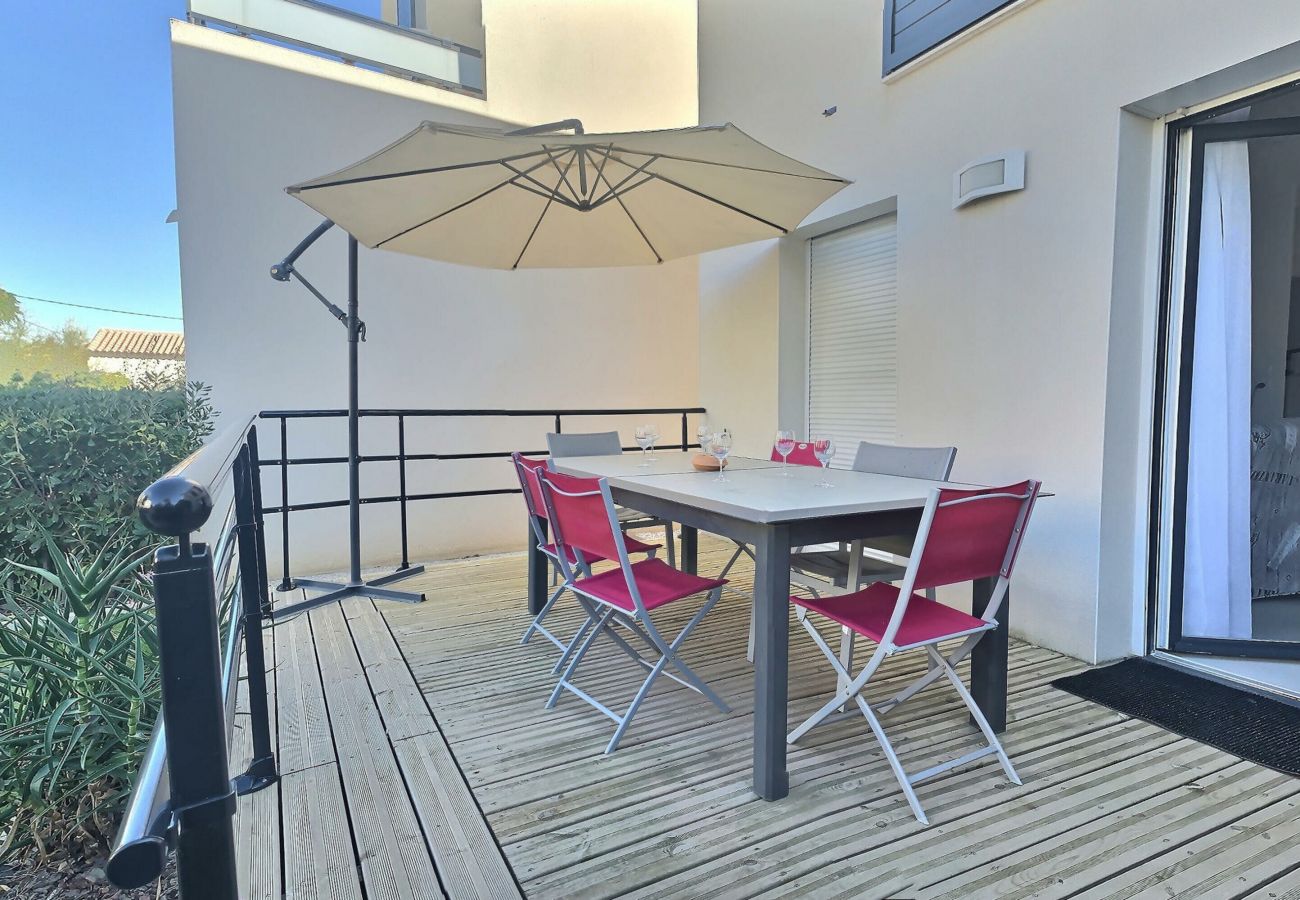Maison à Sérignan - VILLA BIANCA - Coquet pavillon avec jardin et terrasse dans une résidence sécurisée à 500m de la mer (ref 336201)