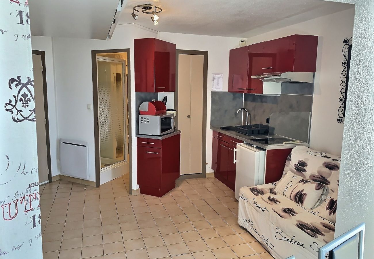 Studio à Valras-Plage - LA PEYROULADE - Studio confortable avec vue mer et port (ref 336277)