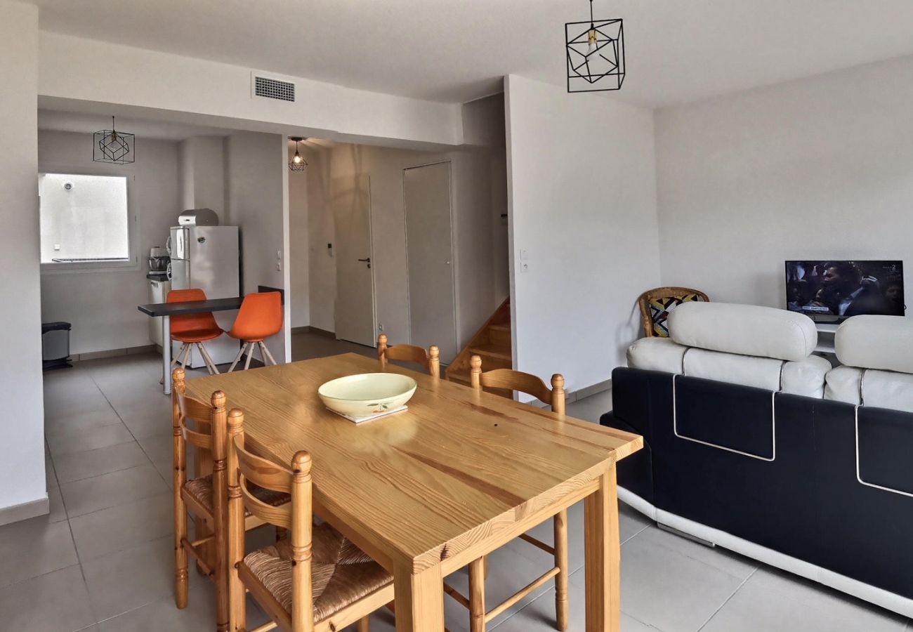 Maison à Sérignan - VILLA BIANCA - Confortable pavillon climatisé à 500m de la mer ! (ref 336980)