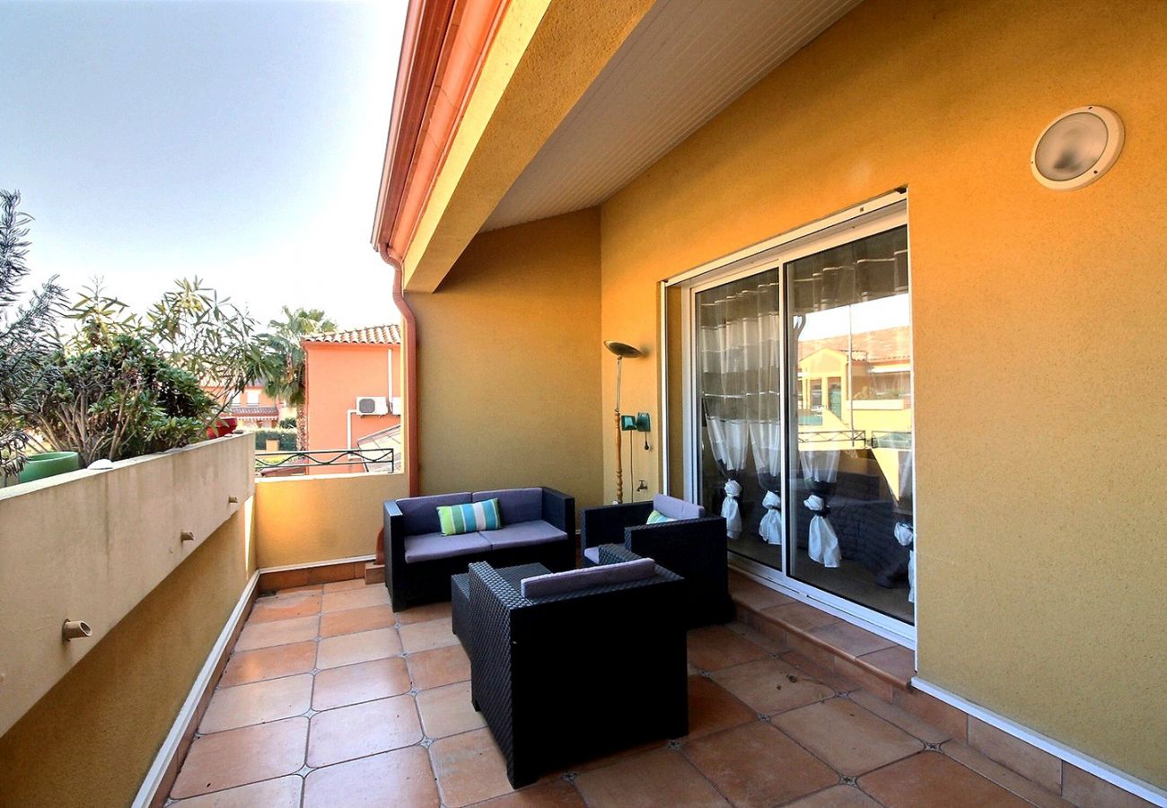 Maison à Valras-Plage - LES JARDINS DU LAMPARO - Spacieuse maison pour 6 personnes, proche mer et commerces (ref 337015)