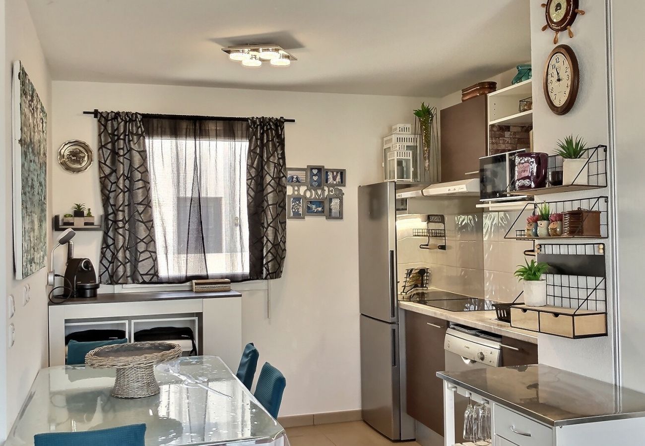Appartement à Sérignan - Appartement spacieux pour 4 pers + bébé à 500m de la mer (ref 337687)