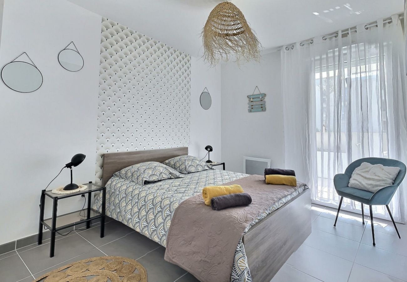 Appartement à Sérignan - LOGGIA VERDE -A 450m de la mer, Coquet appartement avec terrasse pour 4 personnes (ref 342731)