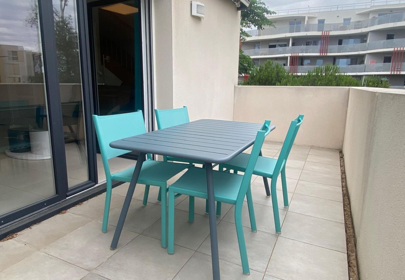 Appartement à Sérignan - VILLA BIANCA - Appartement DUPLEX climatisé à 500m de la plage  (ref 342733)
