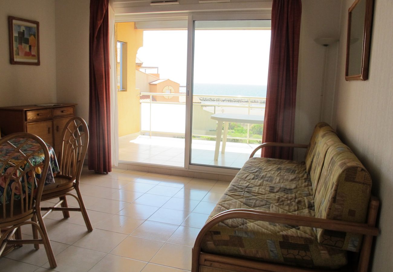 Appartement à Valras-Plage - ALIZEA BEACH - Appartement lumineux avec VUE MER pour 6 personnes (ref 343443)