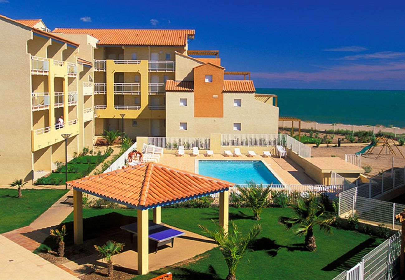 Appartement à Valras-Plage - ALIZEA BEACH - Appartement lumineux avec VUE MER pour 6 personnes (ref 343443)