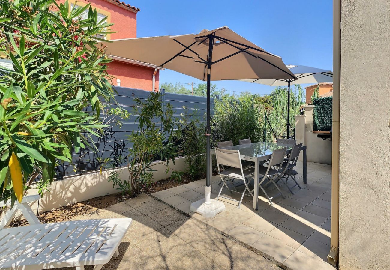 Maison mitoyenne à Valras-Plage - LES PATIOS DE VALRAS - Agréable pavillon avec grande terrasse pour 6 personnes (ref 343856)