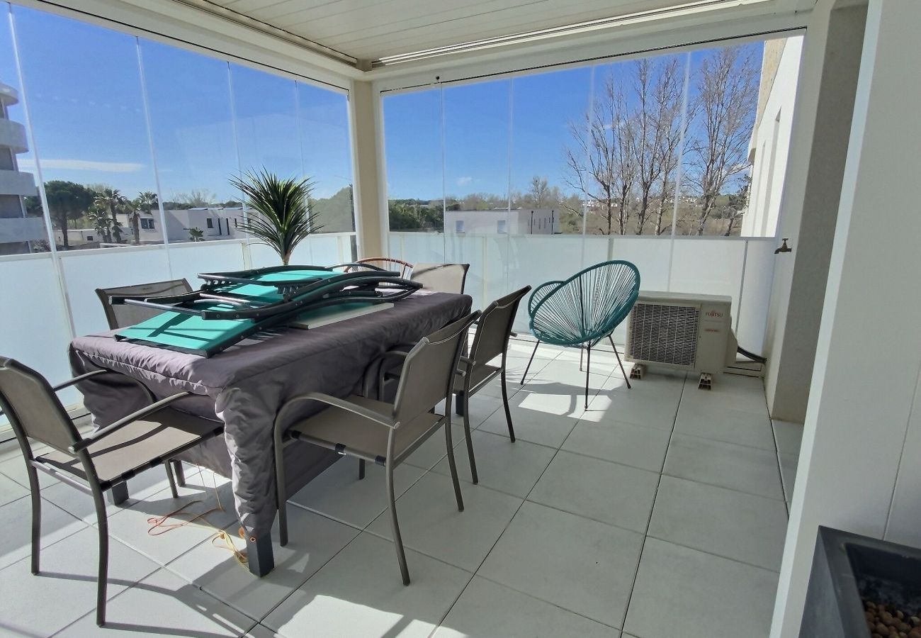 Appartement à Sérignan - LOGGIA VERDE -Appartement avec terrasse à 450m de la plage (ref 345547)