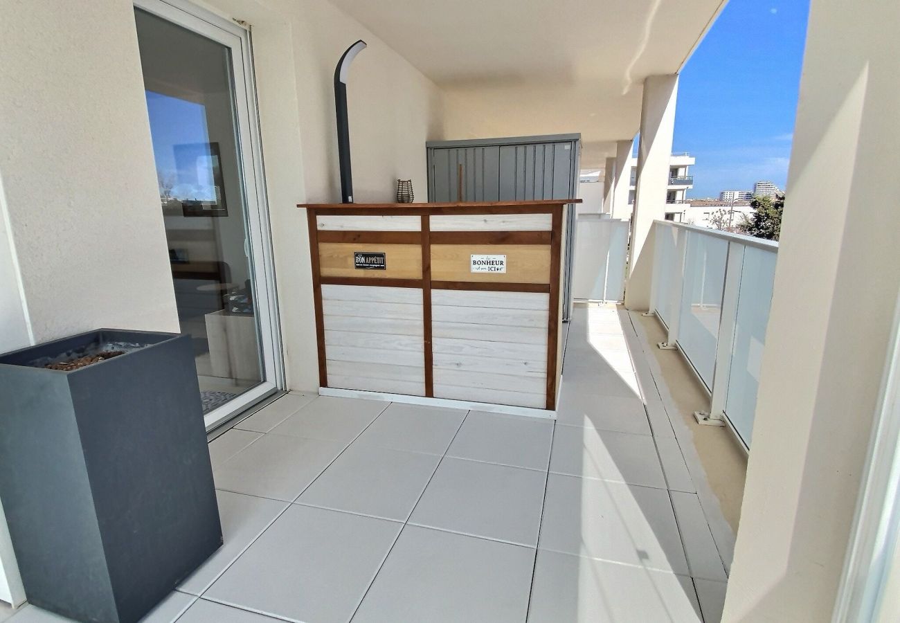 Appartement à Sérignan - LOGGIA VERDE -Appartement avec terrasse à 450m de la plage (ref 345547)