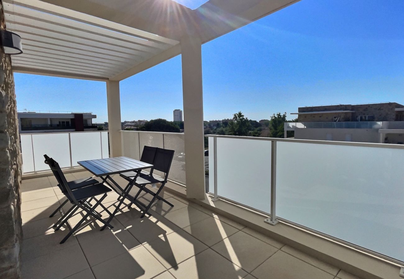 Appartement à Sérignan - LOGGIA VERDE -Appartement spacieux à 450m de la plage (ref 349698)