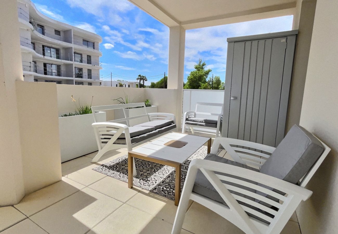 Appartement à Sérignan - LOGGIA VERDE -Appartement spacieux et lumineux dans une résidence à 450m de la mer. (ref 351177)