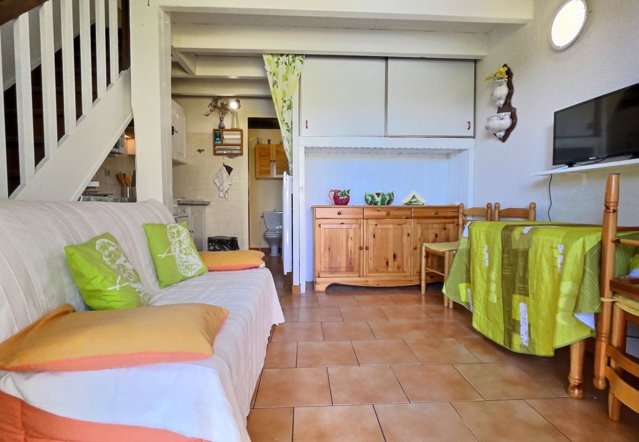 Maison mitoyenne à Valras-Plage - 200m de la plage : Petit pavillon  dans une résidence sécurisé (ref 351184)