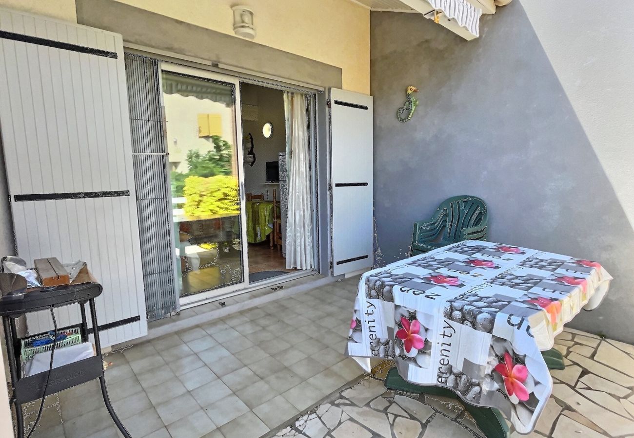 Maison mitoyenne à Valras-Plage - 200m de la plage : Petit pavillon  dans une résidence sécurisé (ref 351184)