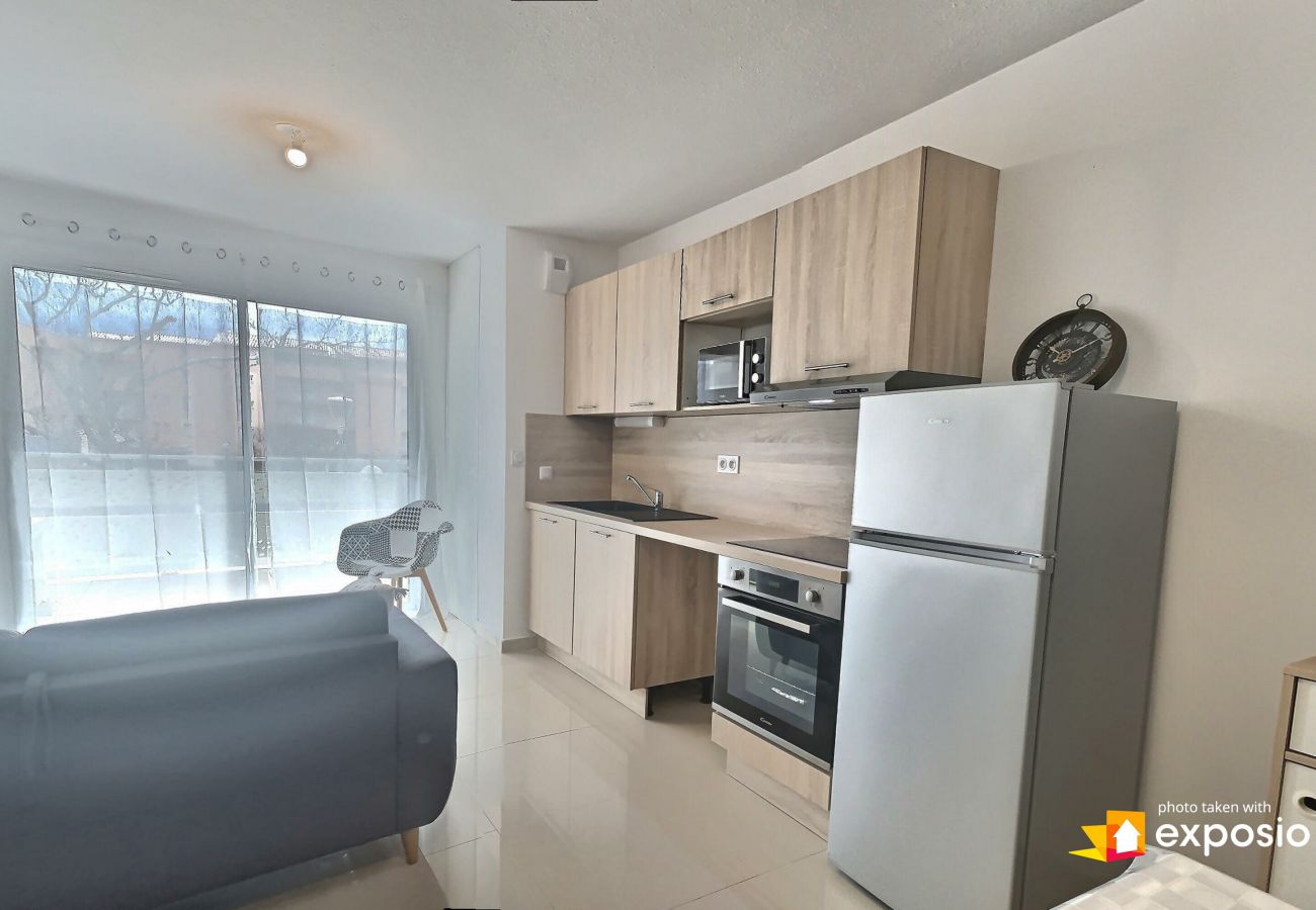 Appartement à Vias - Agréable appartement pour 4 personnes à 150m de la plage (ref 380091)