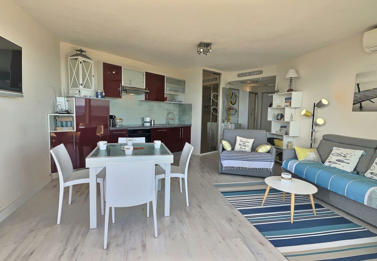 Appartement à Valras-Plage - BEL HORIZON - Magnifique appartement avec vue mer panoramique ! (ref 381853)