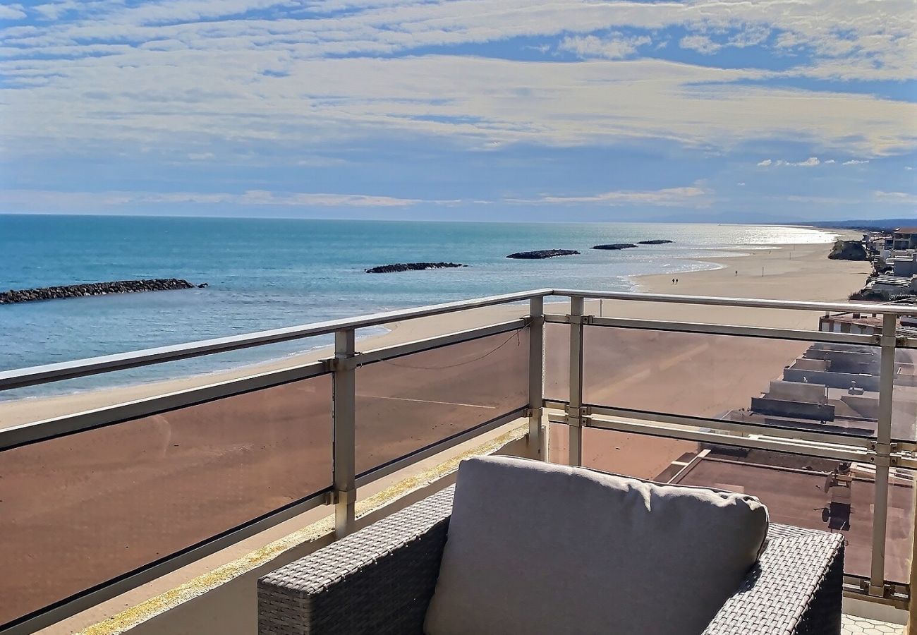 Appartement à Valras-Plage - BEL HORIZON - Magnifique appartement avec vue mer panoramique ! (ref 381853)