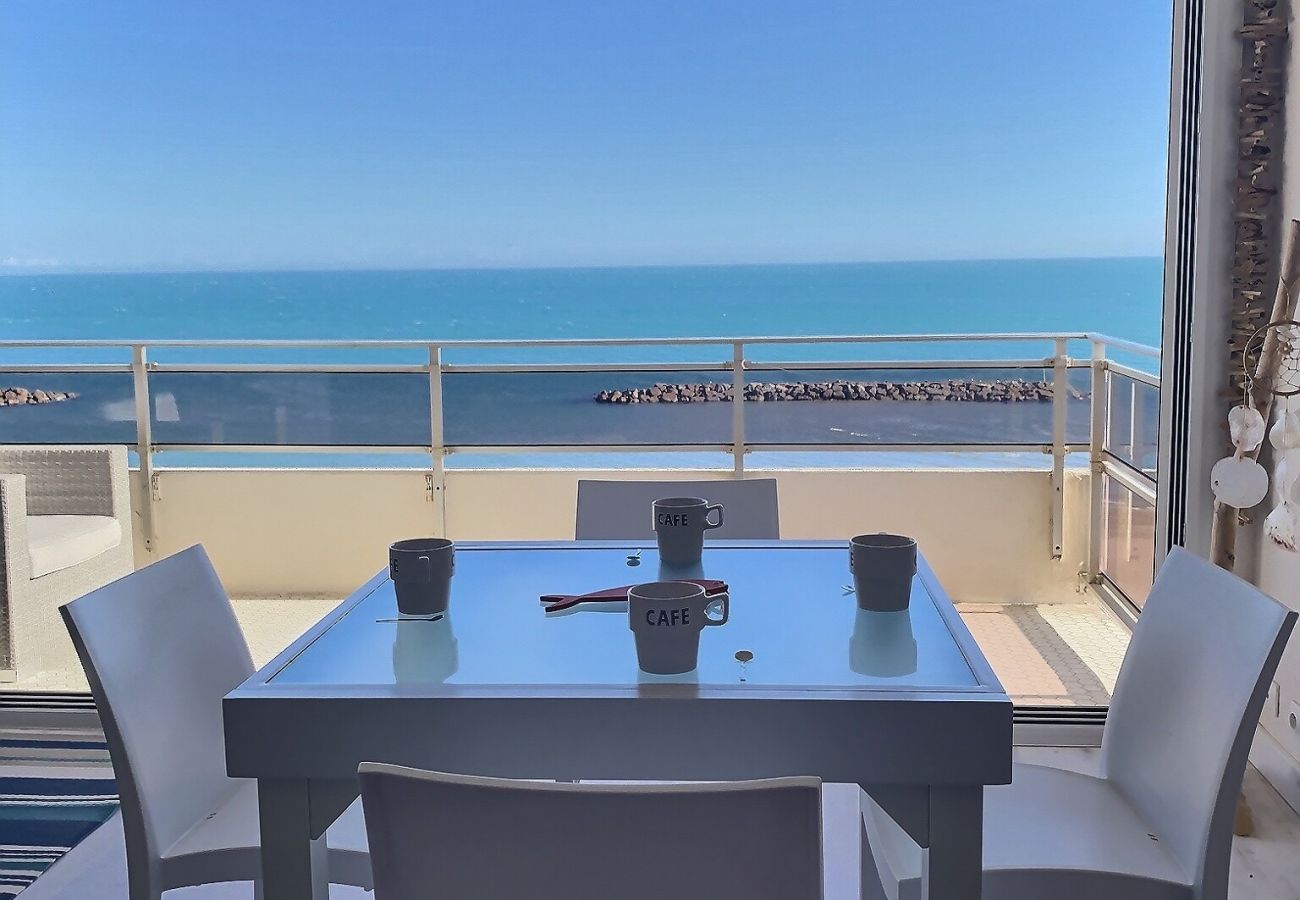 Appartement à Valras-Plage - BEL HORIZON - Magnifique appartement avec vue mer panoramique ! (ref 381853)