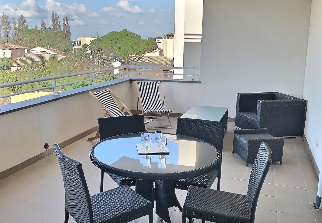 Appartement à Valras-Plage - Superbe appartement avec terrasse idéal pour 4 personnes (ref 383830)