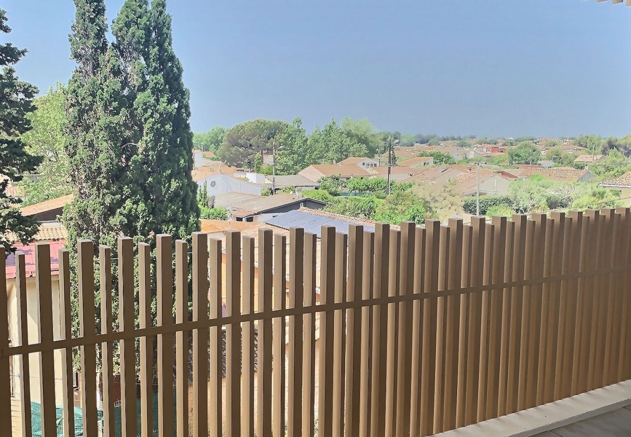 Appartement à Sérignan - 500m de la mer : Appartement moderne pour 6 personnes (ref390660)
