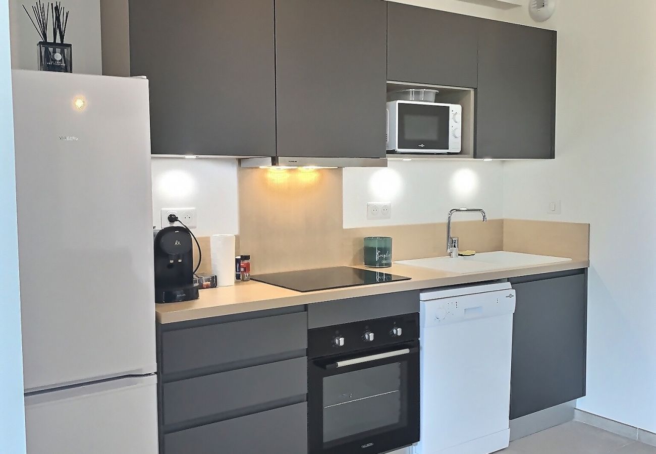 Appartement à Sérignan - 500m de la mer : Appartement moderne pour 6 personnes (ref390660)