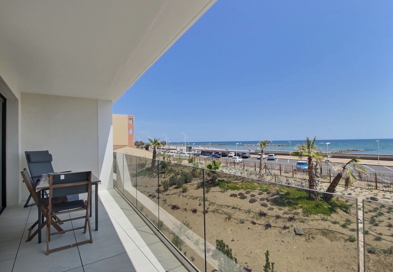 Appartement à Valras-Plage - Vue mer : agréable appartement pour 2 personnes (429697)