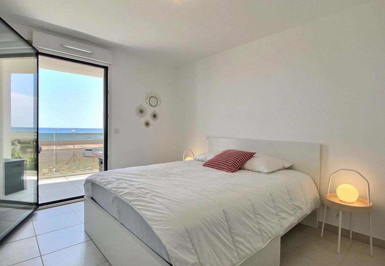Appartement à Valras-Plage - Vue mer : agréable appartement pour 2 personnes (429697)