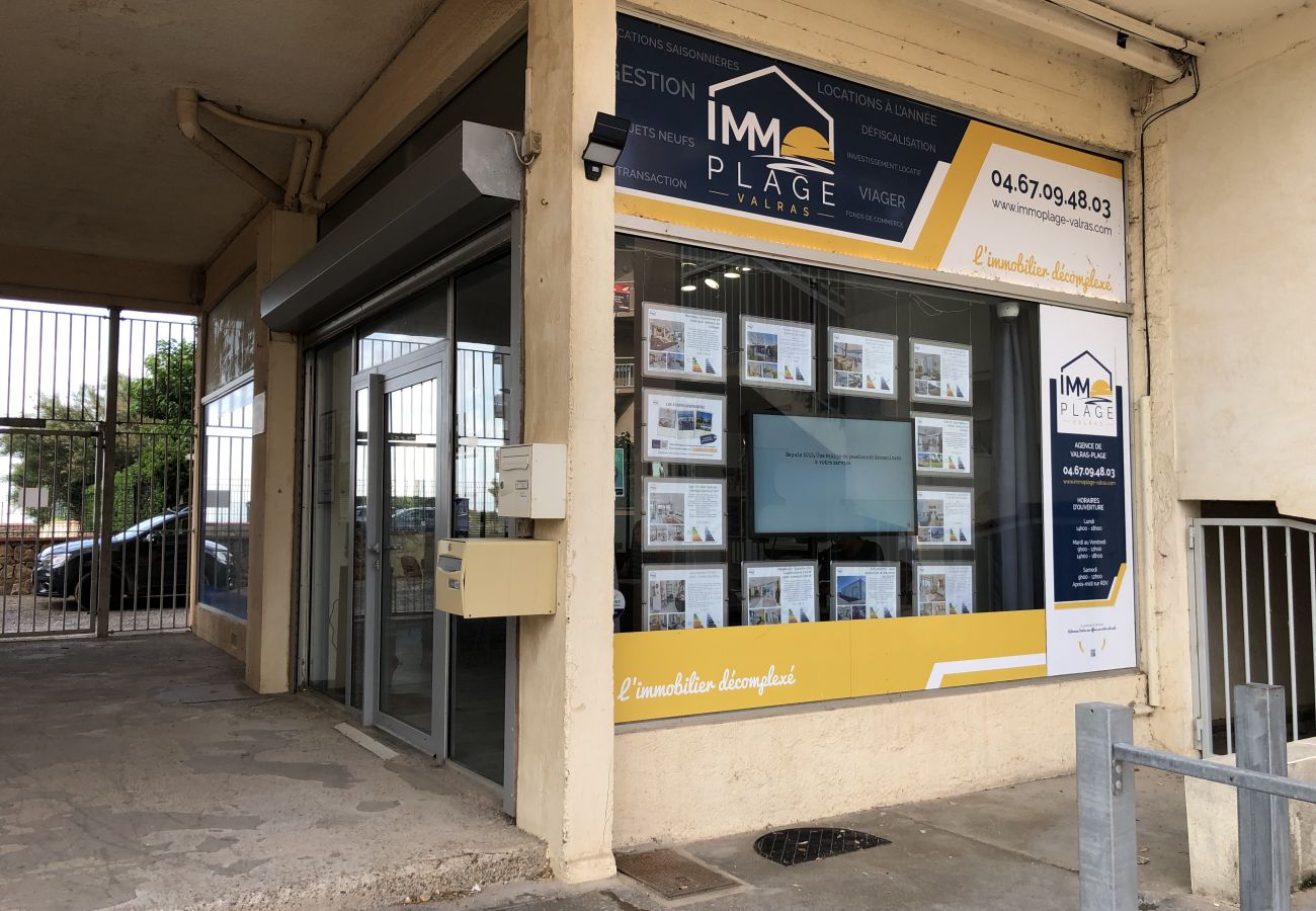 Studio à Valras-Plage - Charmant studio pour 3 personnes à 50m de la plage réf 433782