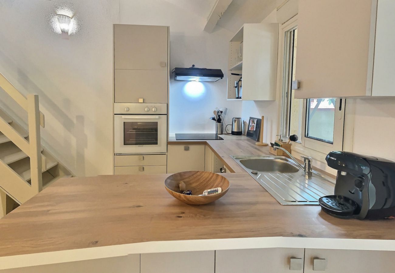 Maison mitoyenne à Valras-Plage -   290m de la plage : Pavillon avec terrasse (ref 433784) 