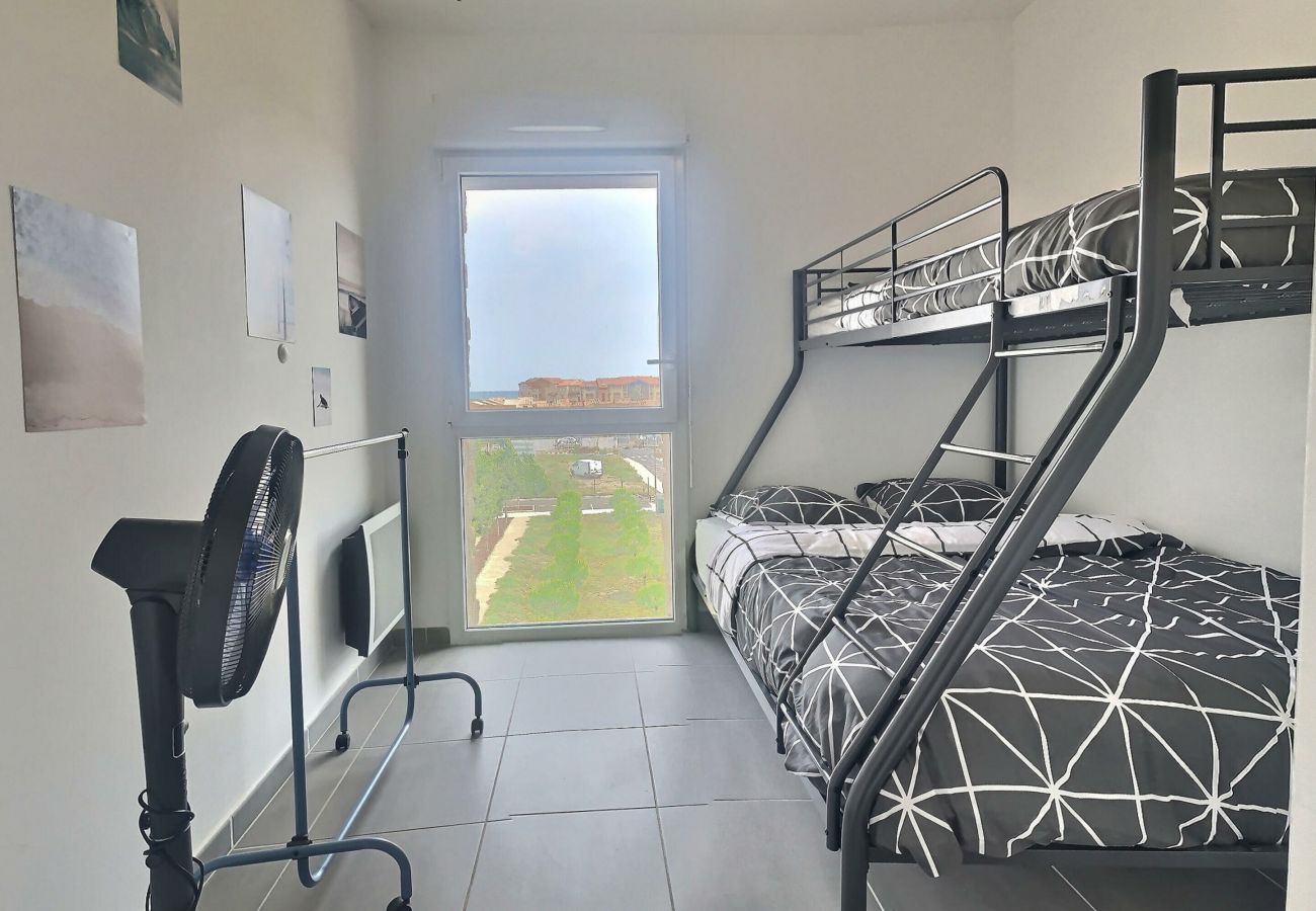 Appartement à Sérignan - Confortable appartement climatisé pour 7 personnes (ref 433810)