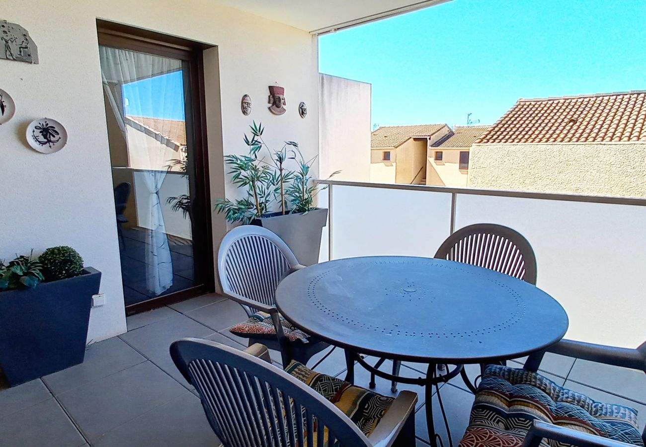 Appartement à Valras-Plage - Côté mer - Appartement proche la mer dans une résidence calme.