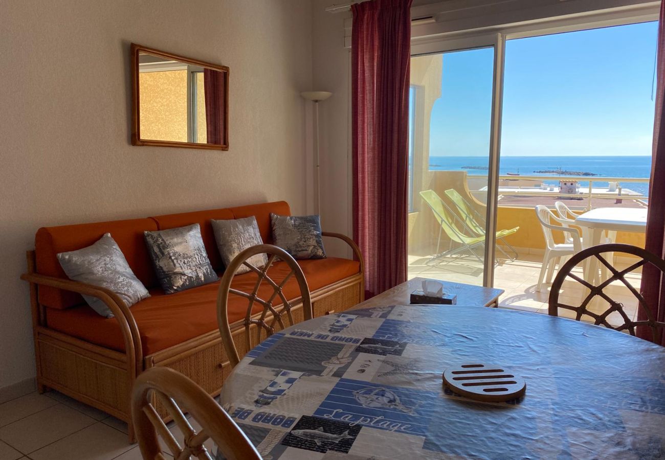 Appartement à Valras-Plage - ALIZEA BEACH - A 50m de la plage, appartement pour 6 personnes vue mer.