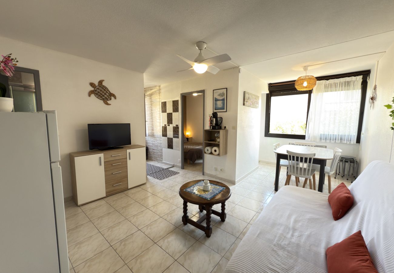 Appartement à Valras-Plage - Jolie T2 à 100m de la plage pour 4 personnes