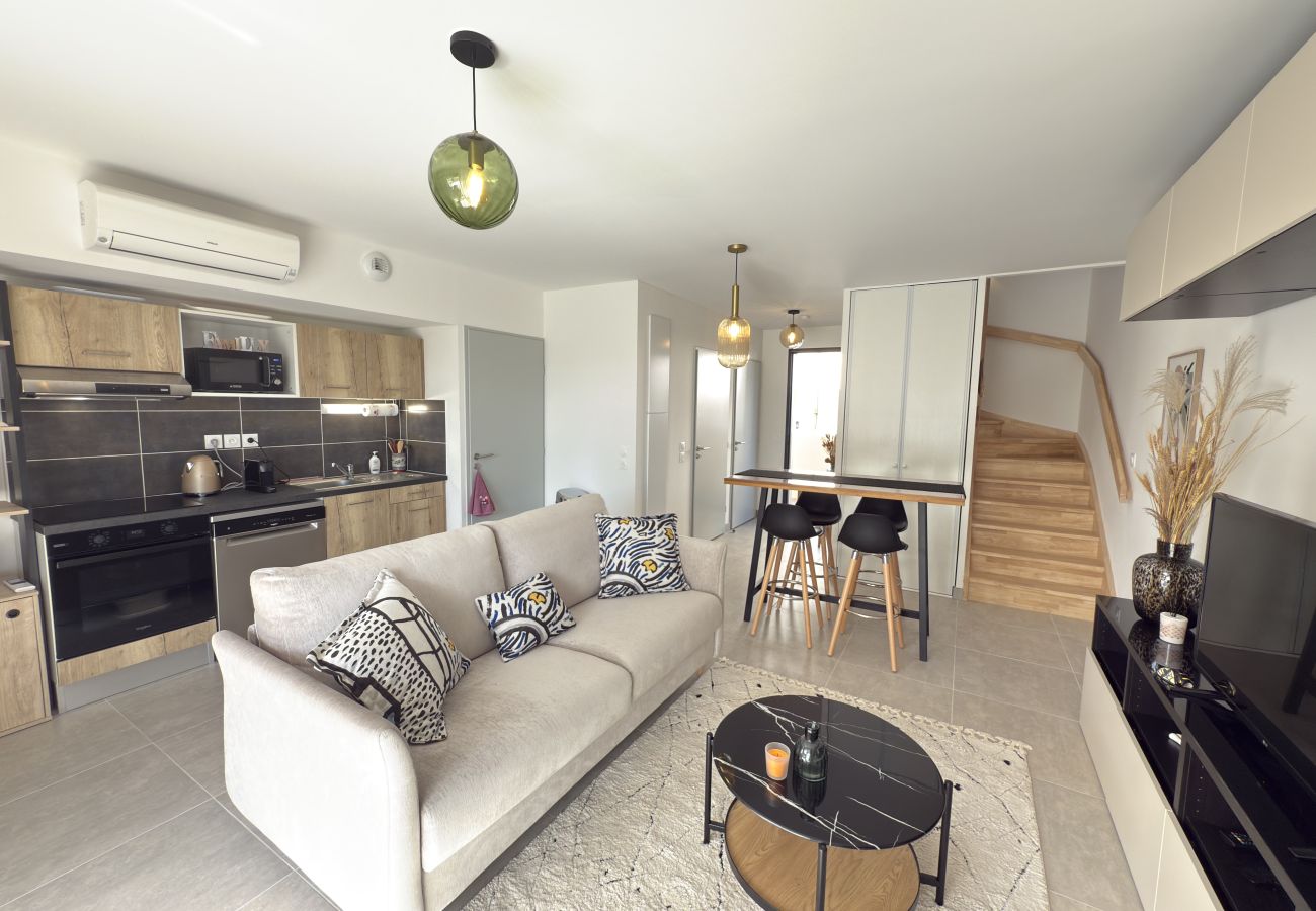 Maison mitoyenne à Valras-Plage - Résidence Naïa – Confort & plage à pied