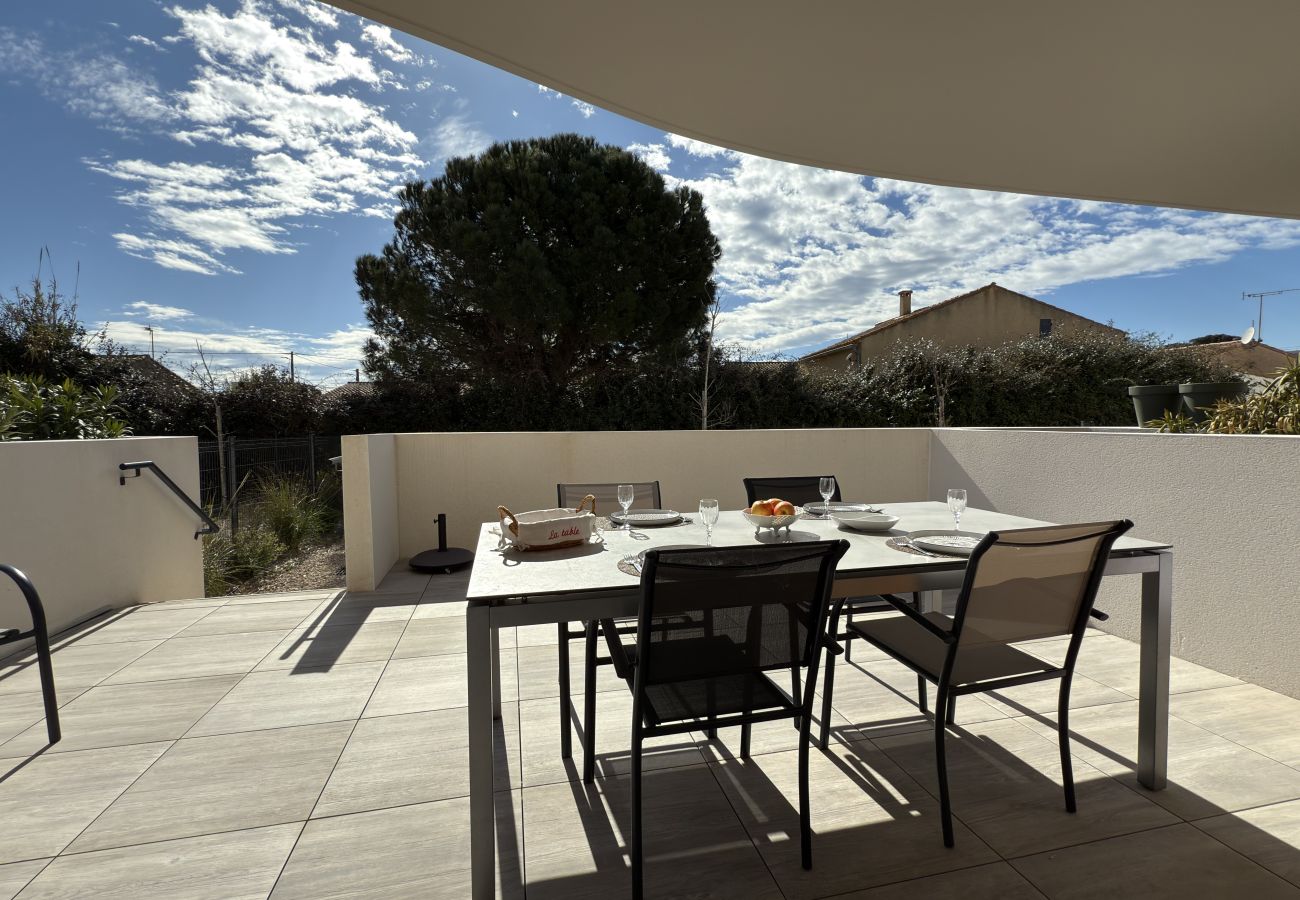 Maison mitoyenne à Valras-Plage - Résidence Naïa – Confort & plage à pied